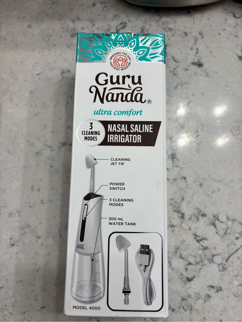 Gurú Nanda Nasal Saline Irrigator